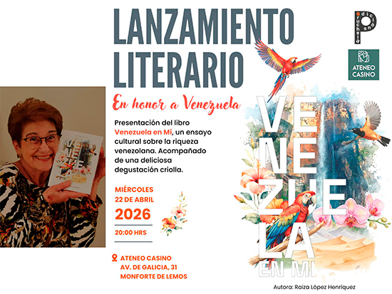 Presentación "Venezuela en mi." de Raiza López Henríquez